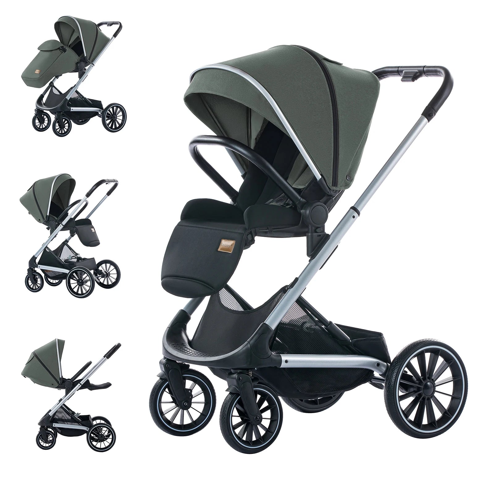 Reversible Compact Baby Stroller