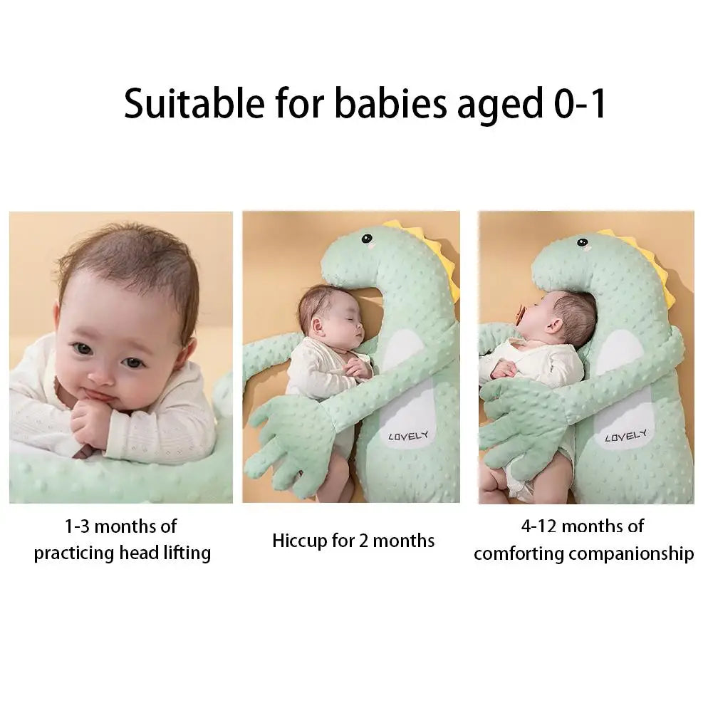 Baby Soothing Anti-Startle Sleep Aid Automatic Patting Pillow Huggable Stuffed Animal, Calms Crying, Helps Colic & Sleep Trainin