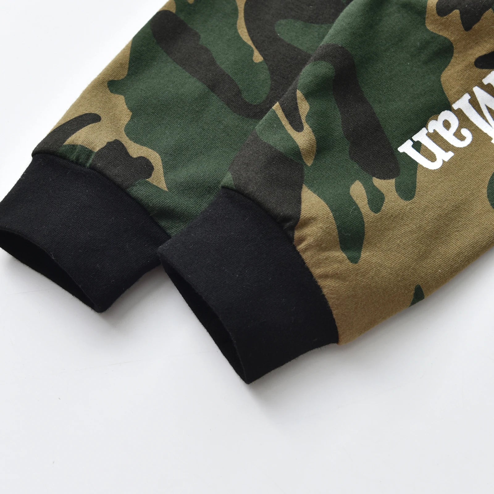 Camo Print Baby Boy Romper Set