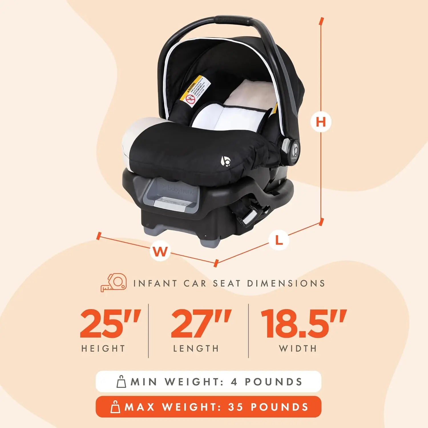 Infant Car Seat Carrier