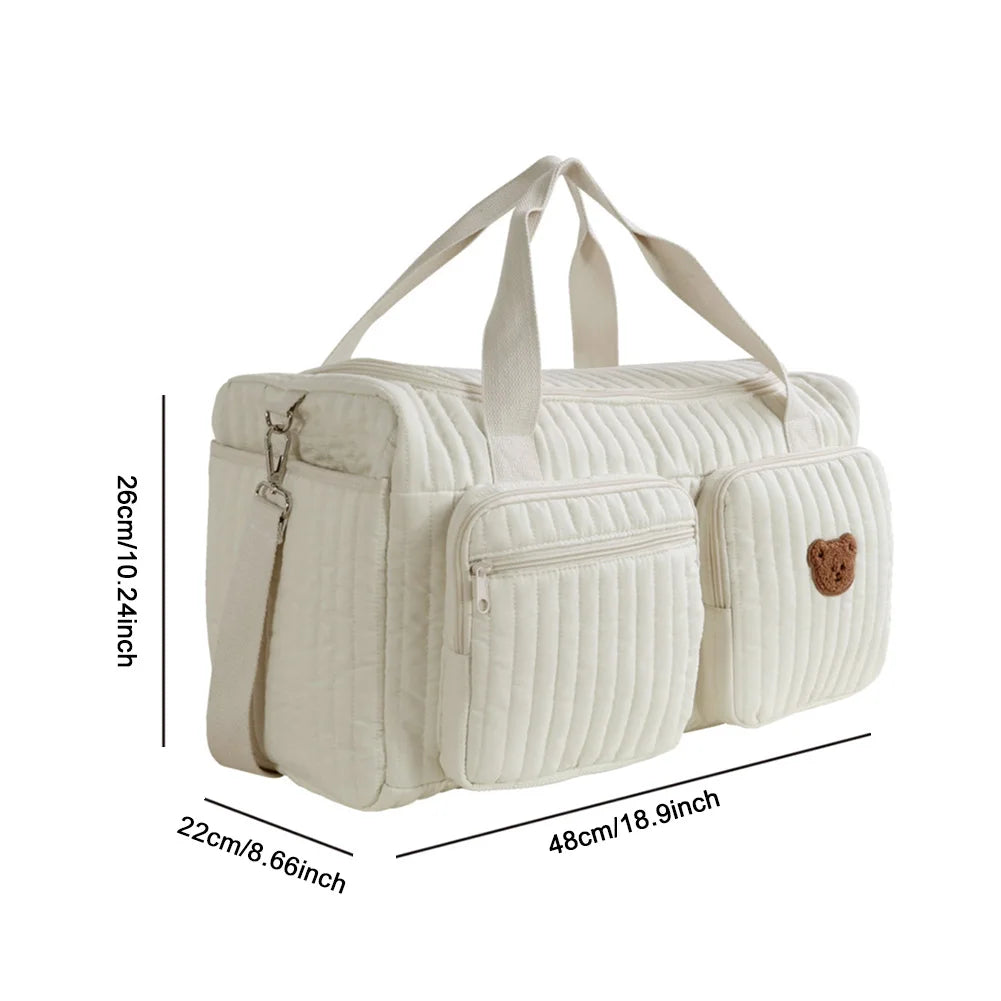 Quilted Baby Weekender Bag