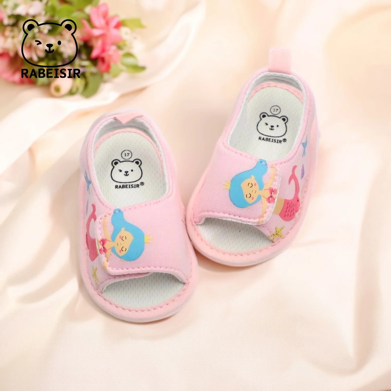 Summer 0-18 Months Baby Girl Princess Watermelon Cloth Sole Cloth Shoes Toddler Baby Sandals