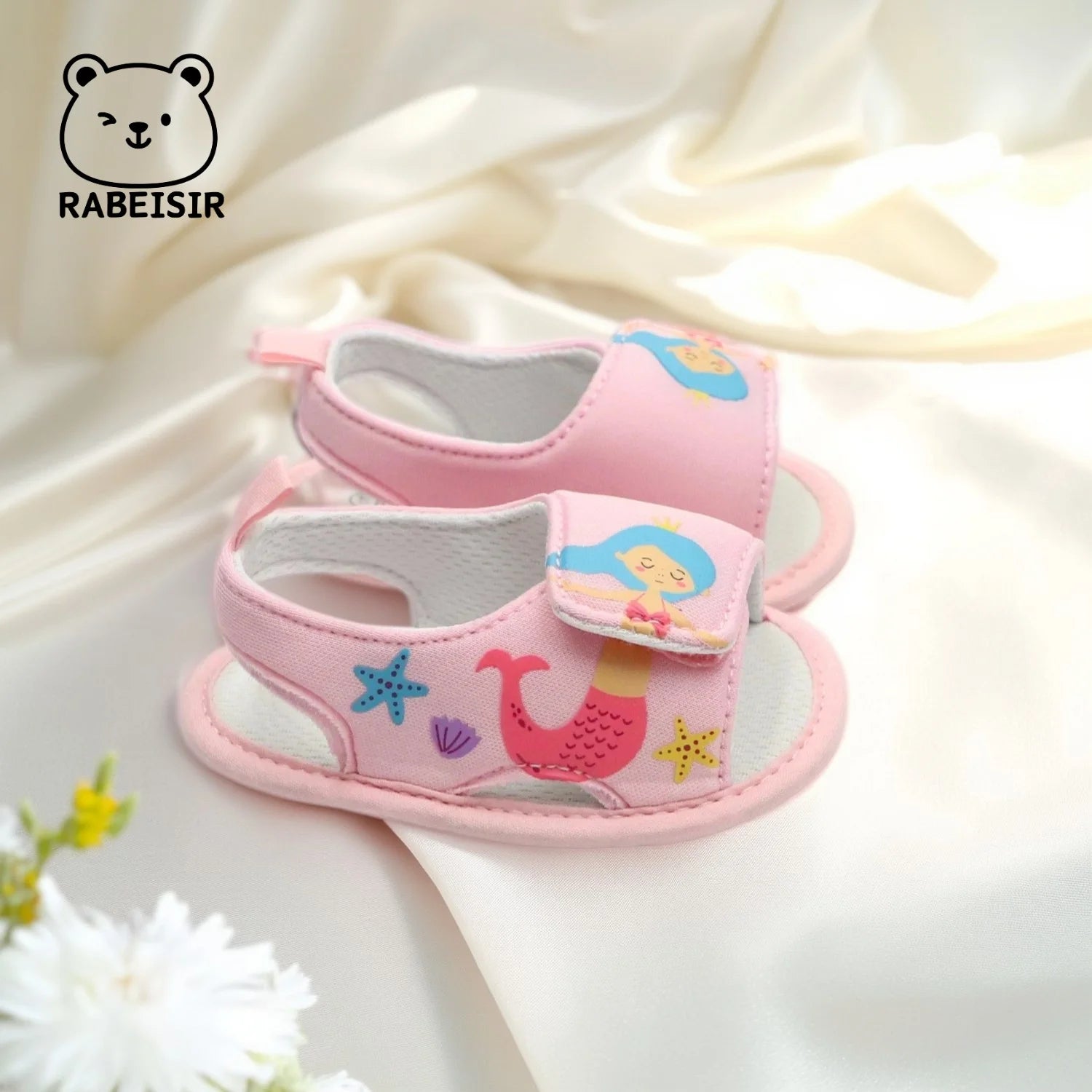 Summer 0-18 Months Baby Girl Princess Watermelon Cloth Sole Cloth Shoes Toddler Baby Sandals