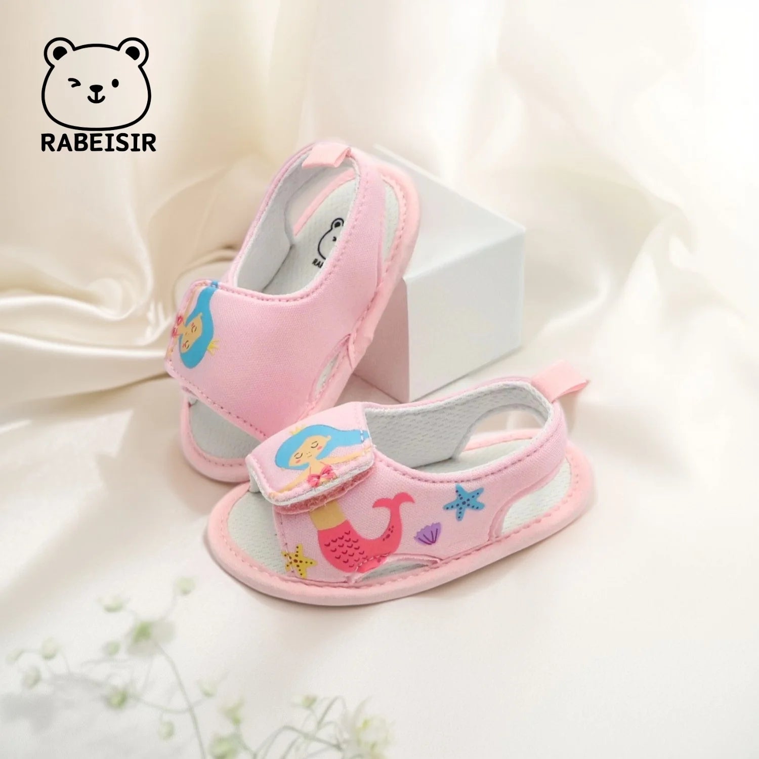 Summer 0-18 Months Baby Girl Princess Watermelon Cloth Sole Cloth Shoes Toddler Baby Sandals