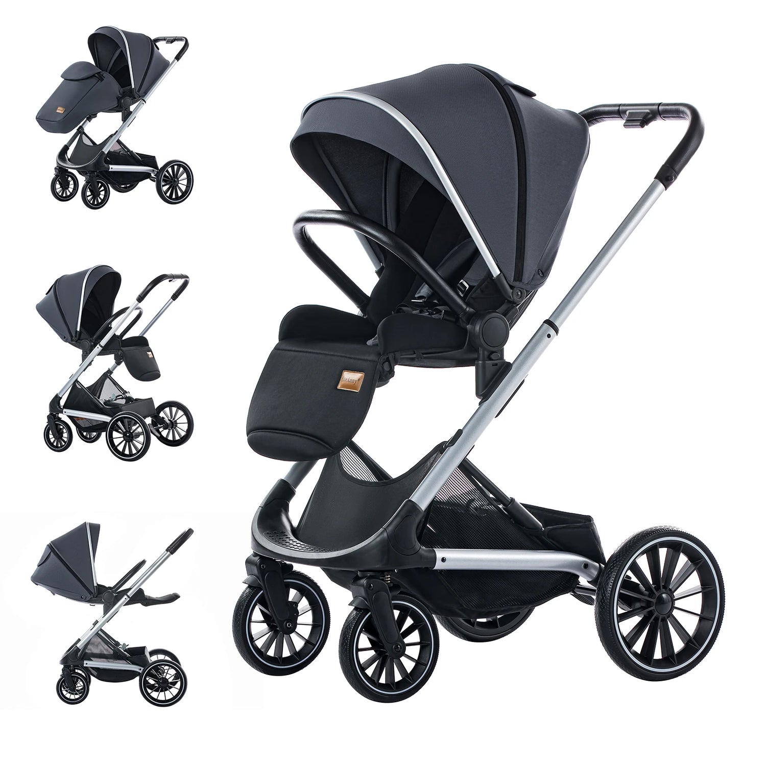 Reversible Compact Baby Stroller