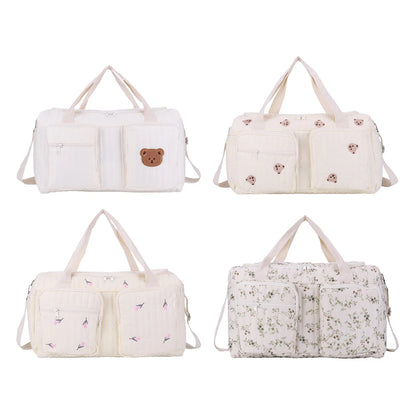 Quilted Hospital Diaper Duffel