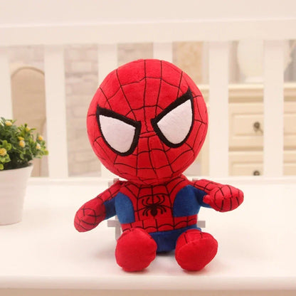 1~10pcs Anime Avengers Spiderman Plush Toys Into the Spider-Verse Gwen Peter Parker Noir Dolls Soft Stuffed Toy For Kids Gift