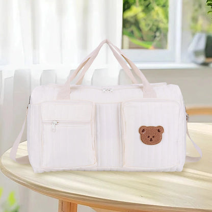Quilted Hospital Diaper Duffel