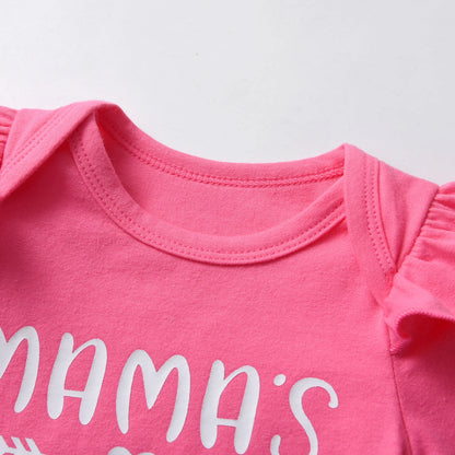 Bowknot Baby Girl Romper Set