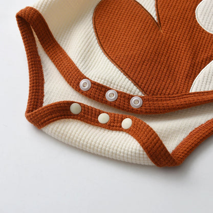 Bear Print Baby Boy Outfit