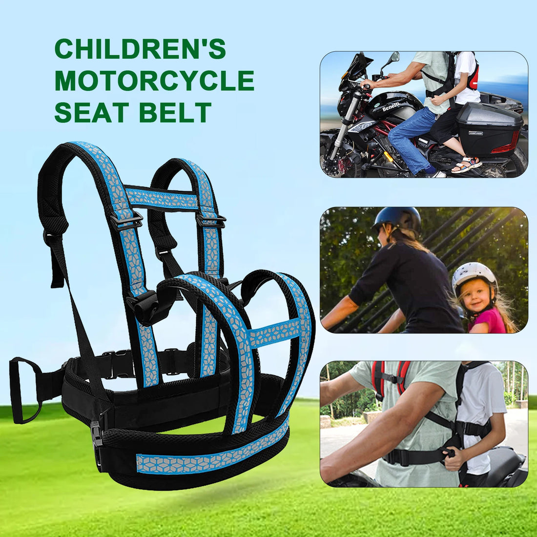 Child Safety Seat Harness Belt