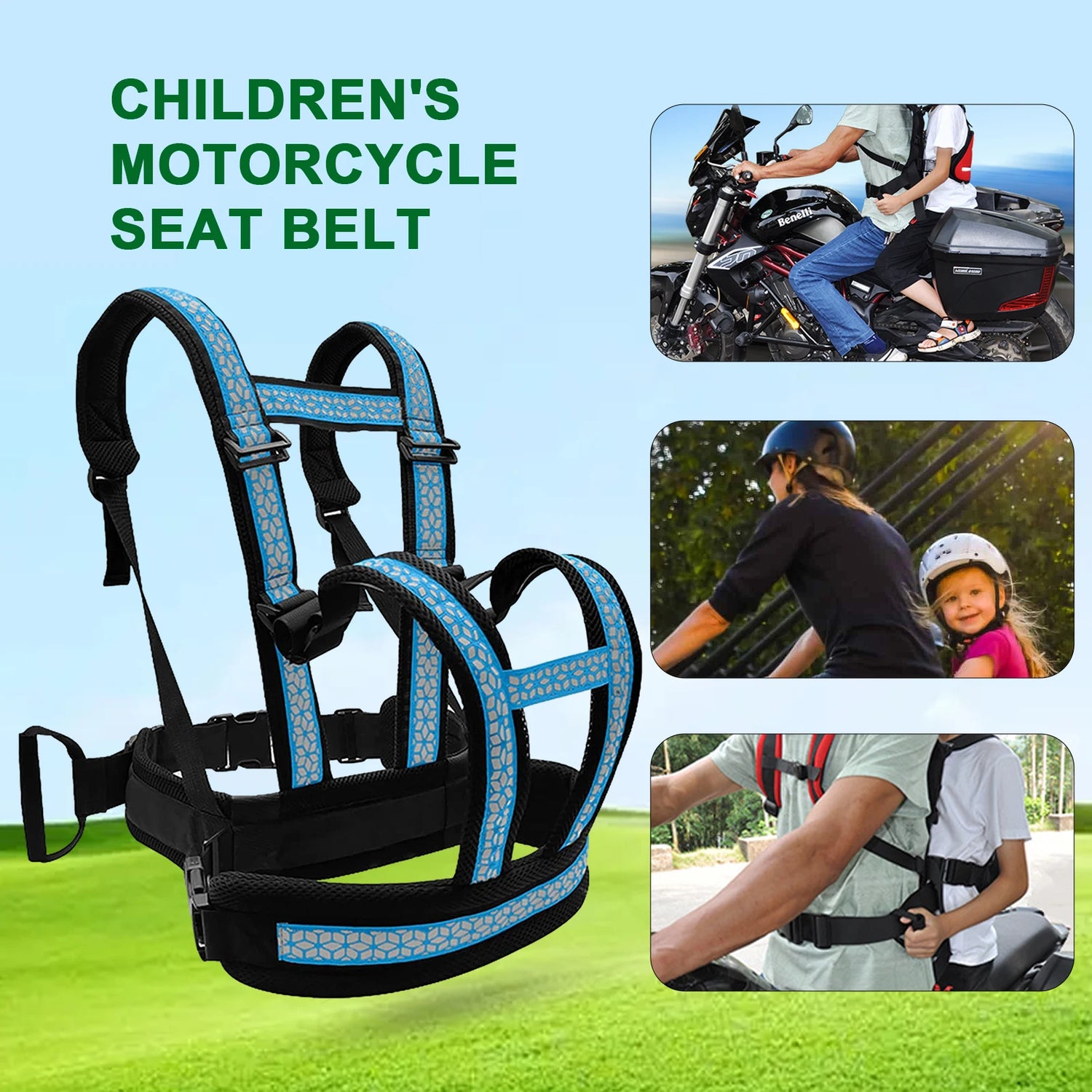 Child Safety Seat Harness Belt