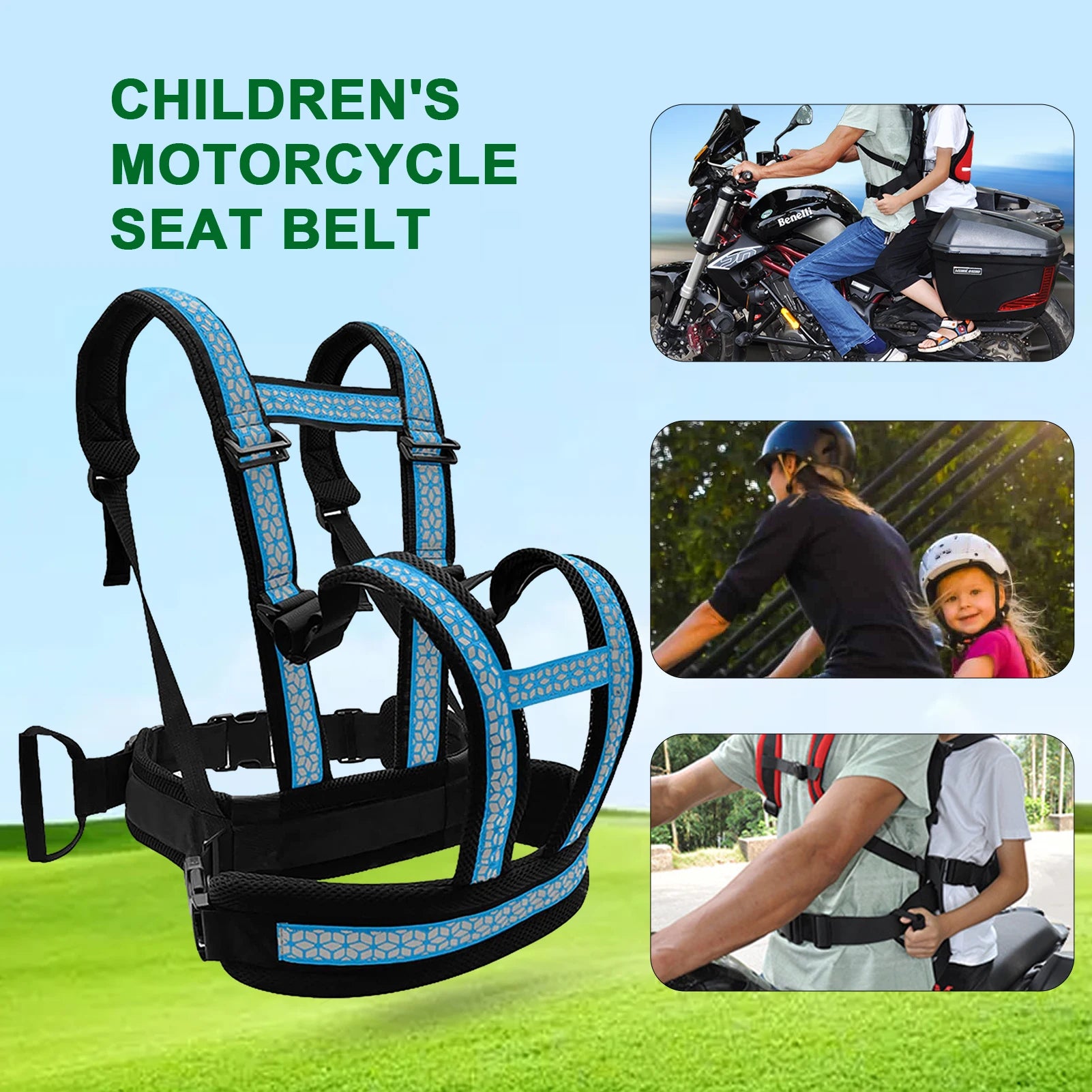 Child Safety Seat Harness Belt