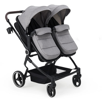 Double Tandem Baby Stroller