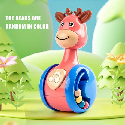 Roly Poly Baby Toys 6 to 12 Months, Tumbler Wobbler Toys for Infant Boy Girl - Perfect for Learning to Climb &amp; Early Education!