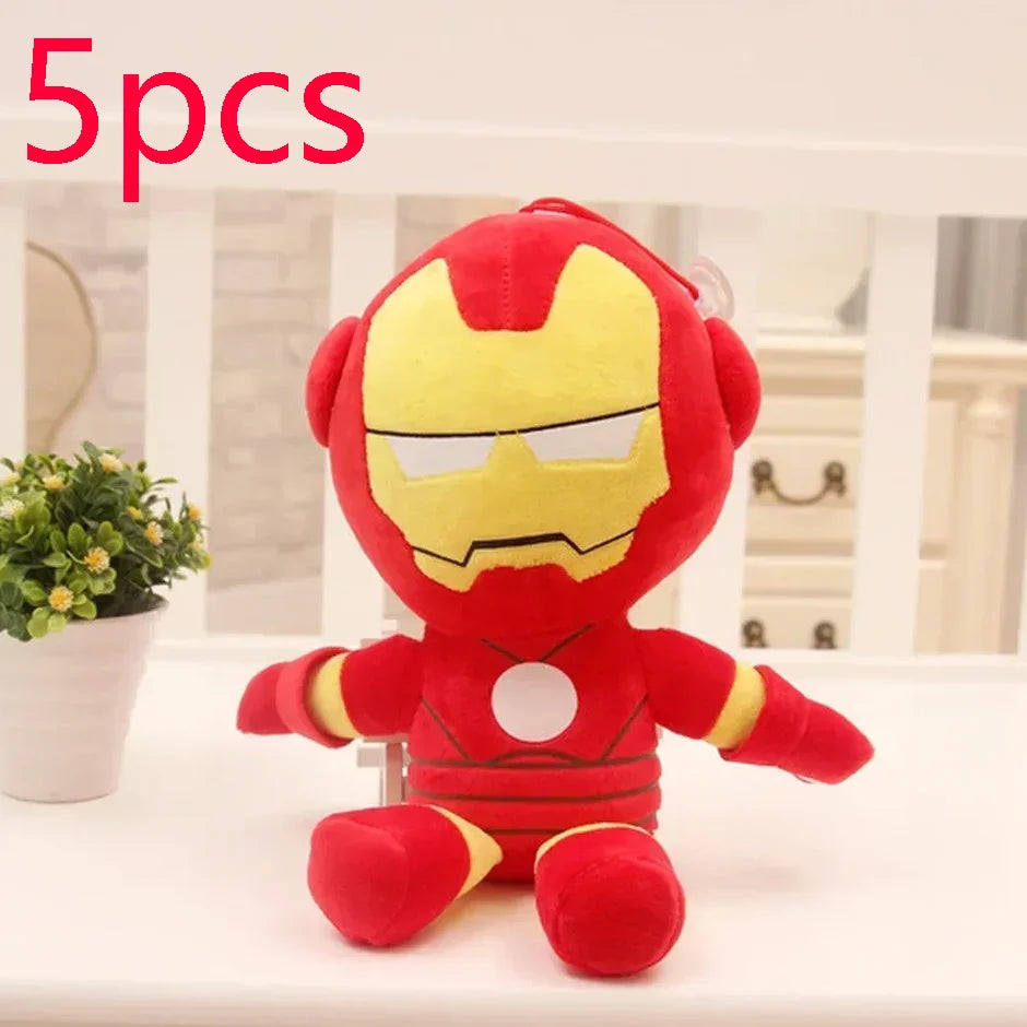 1~10pcs Anime Avengers Spiderman Plush Toys Into the Spider-Verse Gwen Peter Parker Noir Dolls Soft Stuffed Toy For Kids Gift