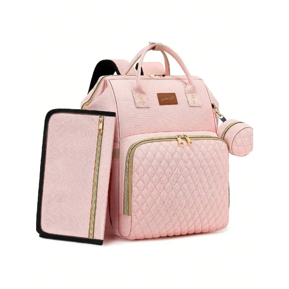 Diaper Backpack with Changing Pad