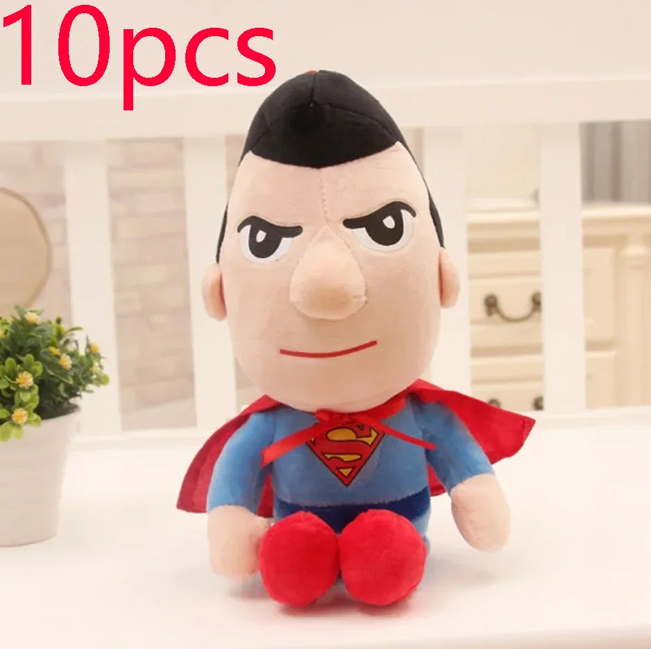 1~10pcs Anime Avengers Spiderman Plush Toys Into the Spider-Verse Gwen Peter Parker Noir Dolls Soft Stuffed Toy For Kids Gift