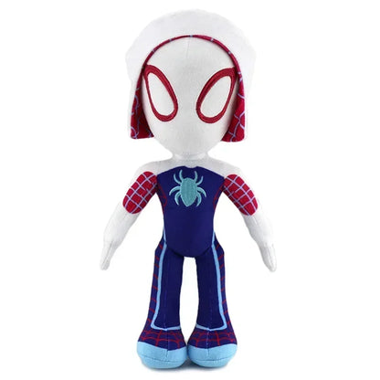 1~10pcs Anime Avengers Spiderman Plush Toys Into the Spider-Verse Gwen Peter Parker Noir Dolls Soft Stuffed Toy For Kids Gift