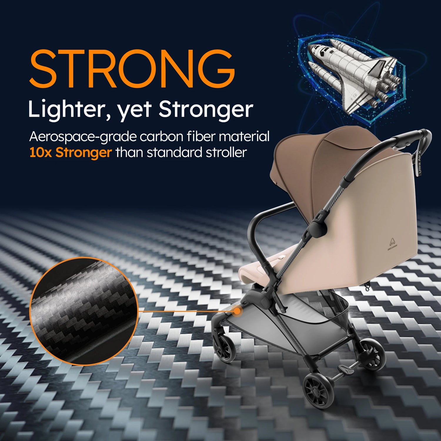 Ultra Air X Carbon Fiber Stroller
