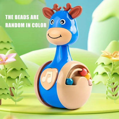 Roly Poly Baby Toys 6 to 12 Months, Tumbler Wobbler Toys for Infant Boy Girl - Perfect for Learning to Climb &amp; Early Education!