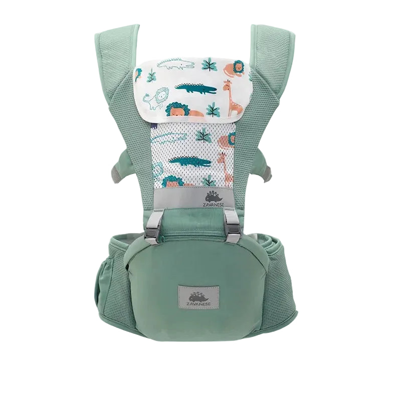 Ergonomic Baby Carrier with Hip Seat