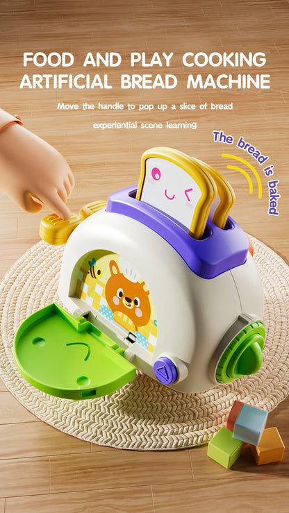 Baby Busy Board Cube Montessori Sensory Toys for Toddler Educational Learning Activities Travel Toy Lock Box Fine Motor Skill