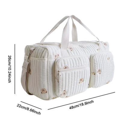 Quilted Mommy Diaper Duffel