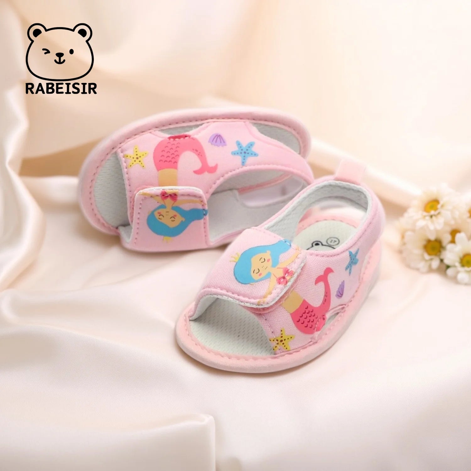 Summer 0-18 Months Baby Girl Princess Watermelon Cloth Sole Cloth Shoes Toddler Baby Sandals