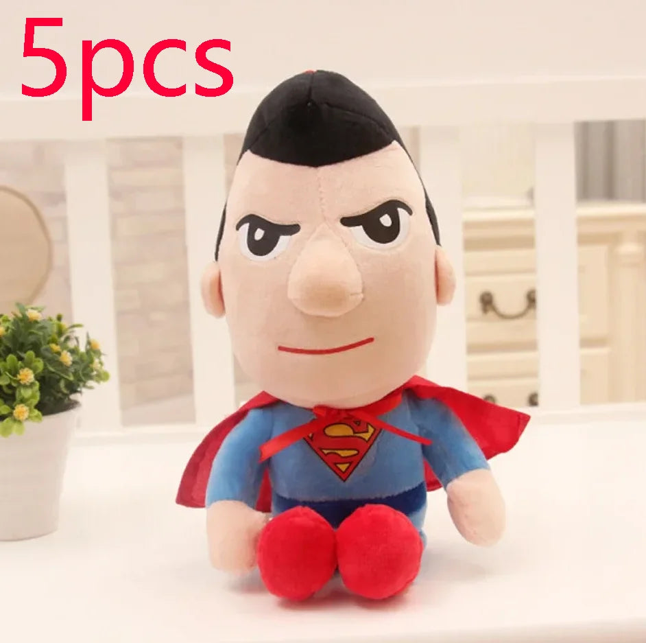 1~10pcs Anime Avengers Spiderman Plush Toys Into the Spider-Verse Gwen Peter Parker Noir Dolls Soft Stuffed Toy For Kids Gift