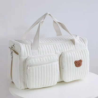 Quilted Baby Weekender Diaper Bag