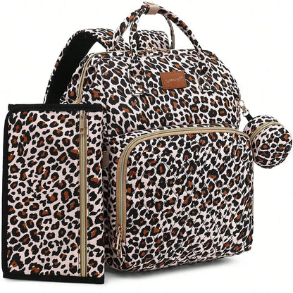 Diaper Backpack with Changing Pad