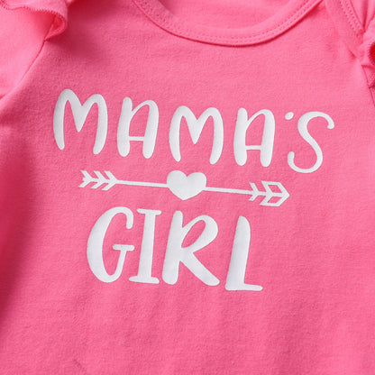 Bowknot Baby Girl Romper Set
