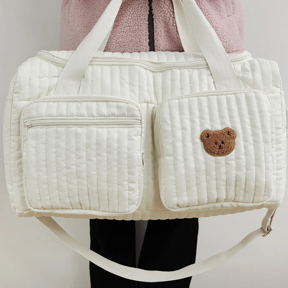 Quilted Baby Weekender Bag