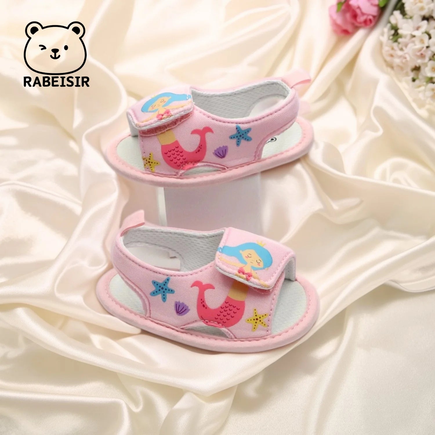 Summer 0-18 Months Baby Girl Princess Watermelon Cloth Sole Cloth Shoes Toddler Baby Sandals