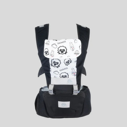 Ergonomic Baby Carrier with Hip Seat