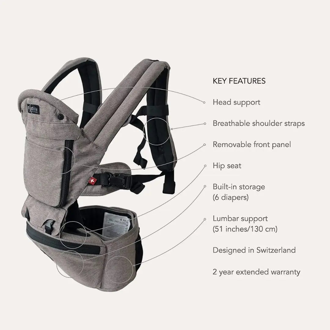 Hipster Plus Baby Hip Seat Carrier