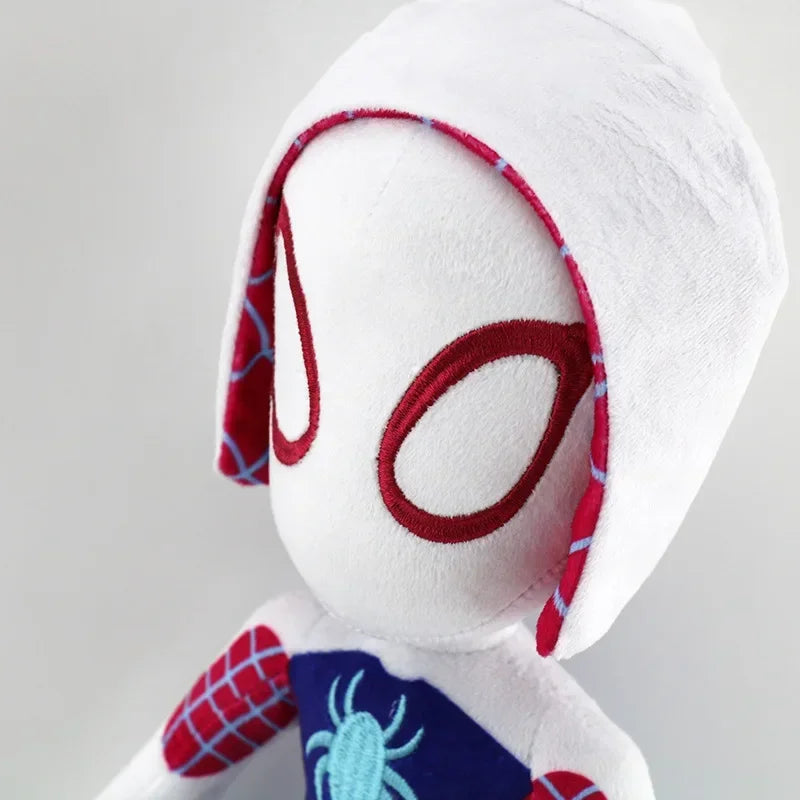 1~10pcs Anime Avengers Spiderman Plush Toys Into the Spider-Verse Gwen Peter Parker Noir Dolls Soft Stuffed Toy For Kids Gift
