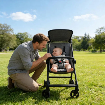Compact All-Terrain Baby Stroller