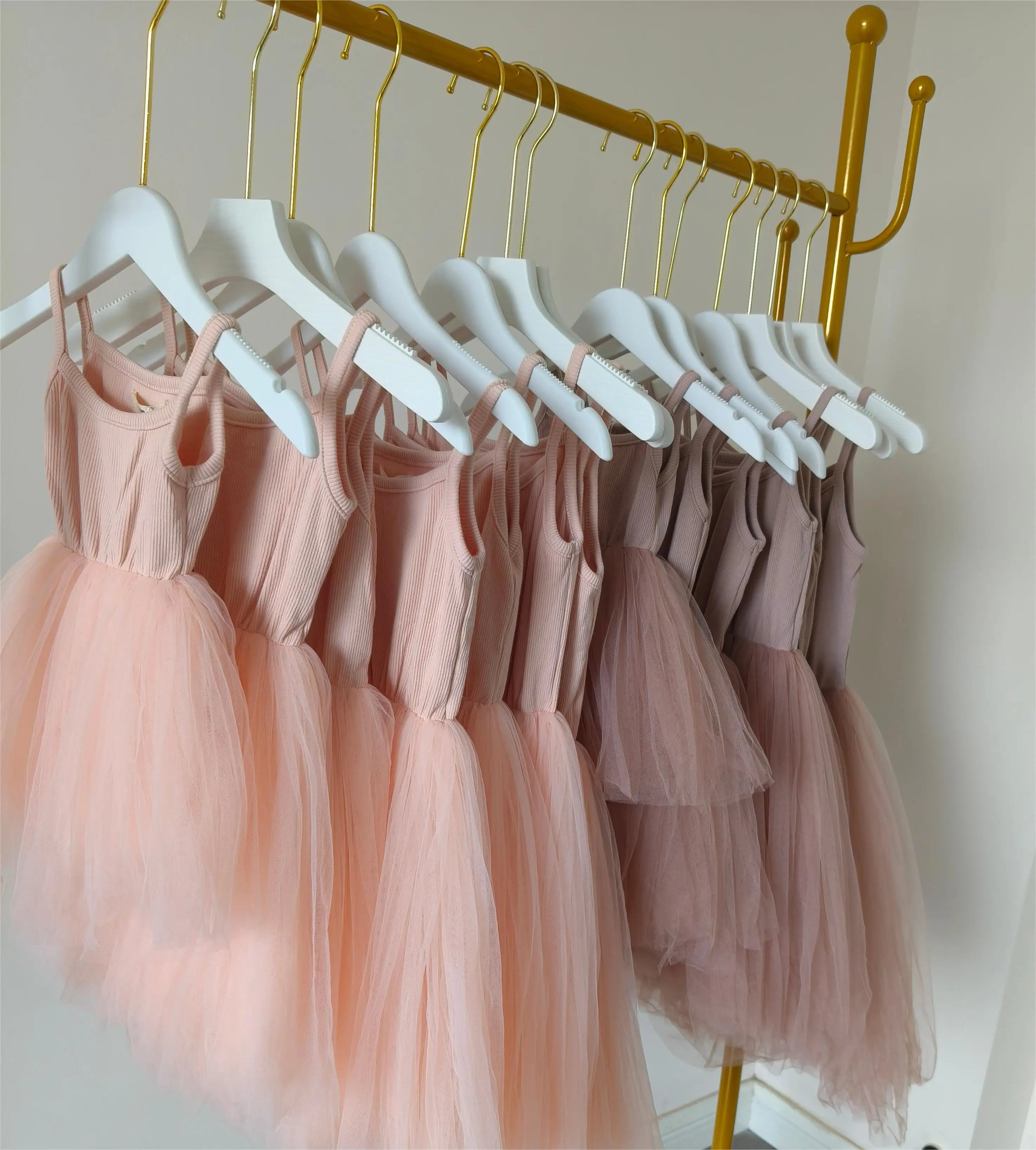 0-8Y Baby Girls Tutu Dress Toddler Kids Party Dresses Princess Dress For All Seasons