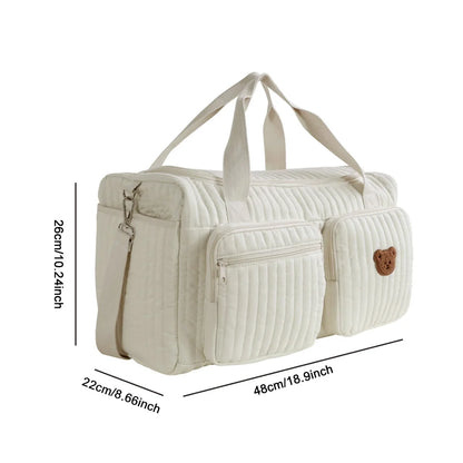 Quilted Baby Weekender Bag