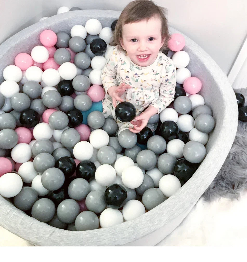 Eco-Friendly Colorful Ball Soft Plastic Pool Ball Funny Baby Kid Swim Pit Toy Thicken Balls Play House Outdoors Tents Kids Toys