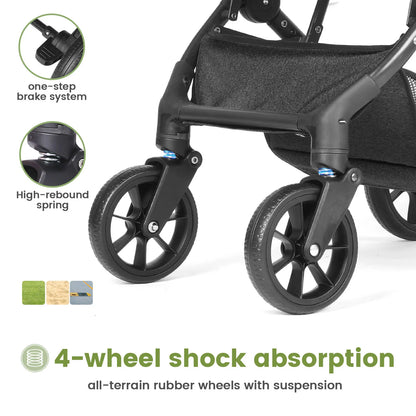 One-Hand Fold Travel Stroller