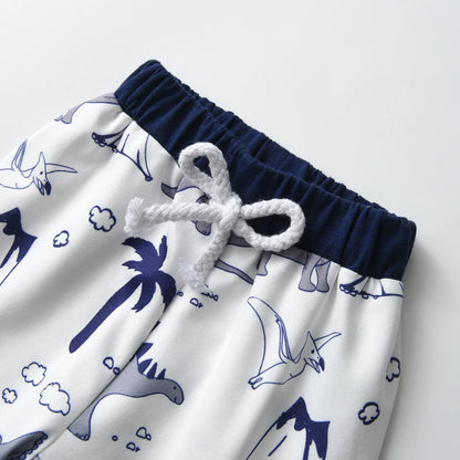 Letter Print Baby Boy Set