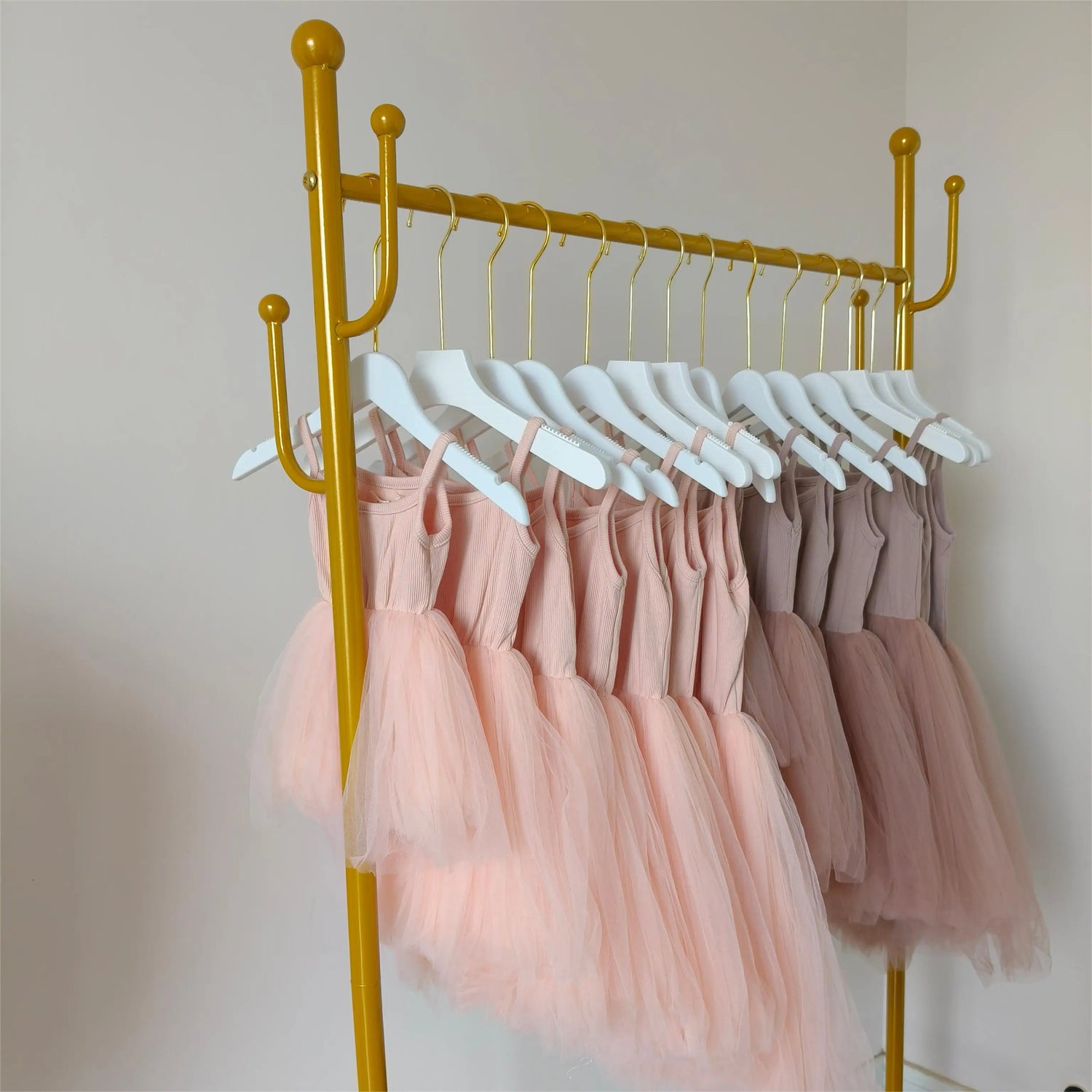0-8Y Baby Girls Tutu Dress Toddler Kids Party Dresses Princess Dress For All Seasons