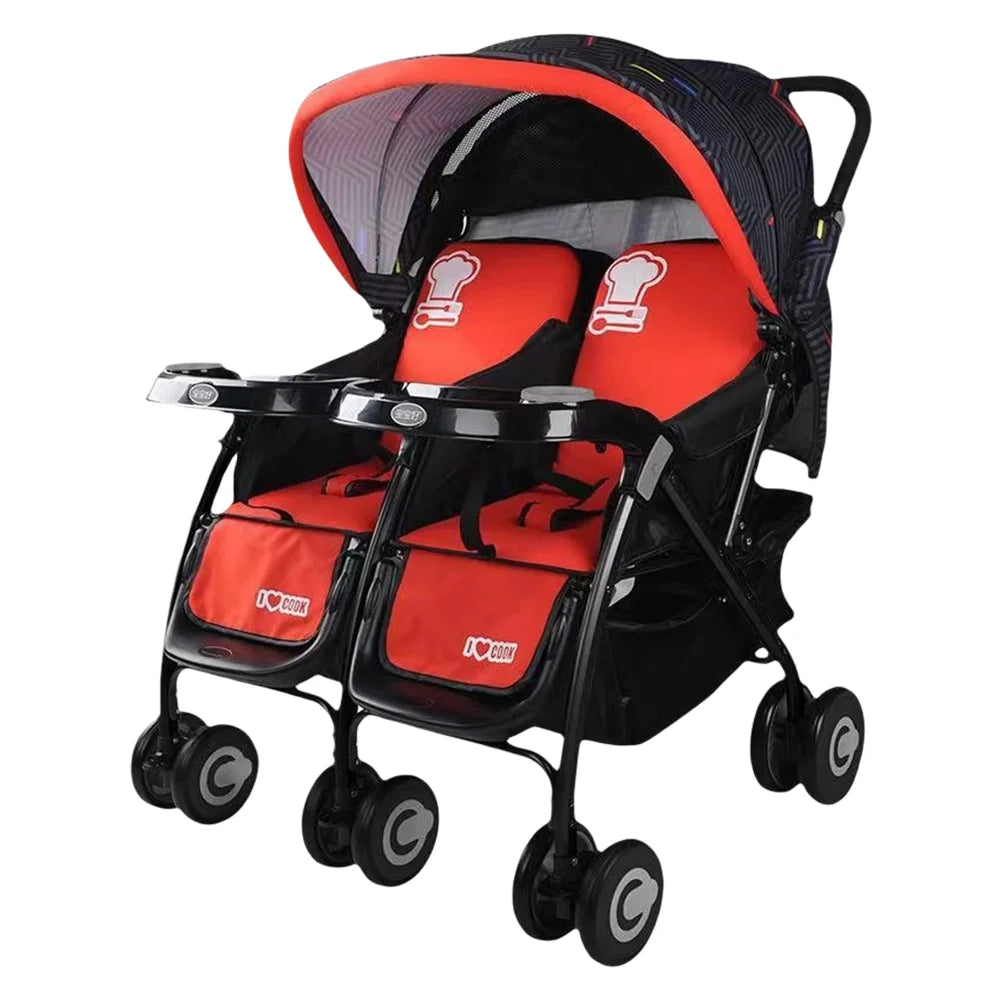 Lightweight Twin Baby Stroller