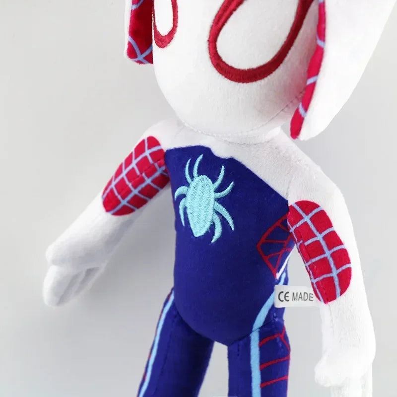 1~10pcs Anime Avengers Spiderman Plush Toys Into the Spider-Verse Gwen Peter Parker Noir Dolls Soft Stuffed Toy For Kids Gift