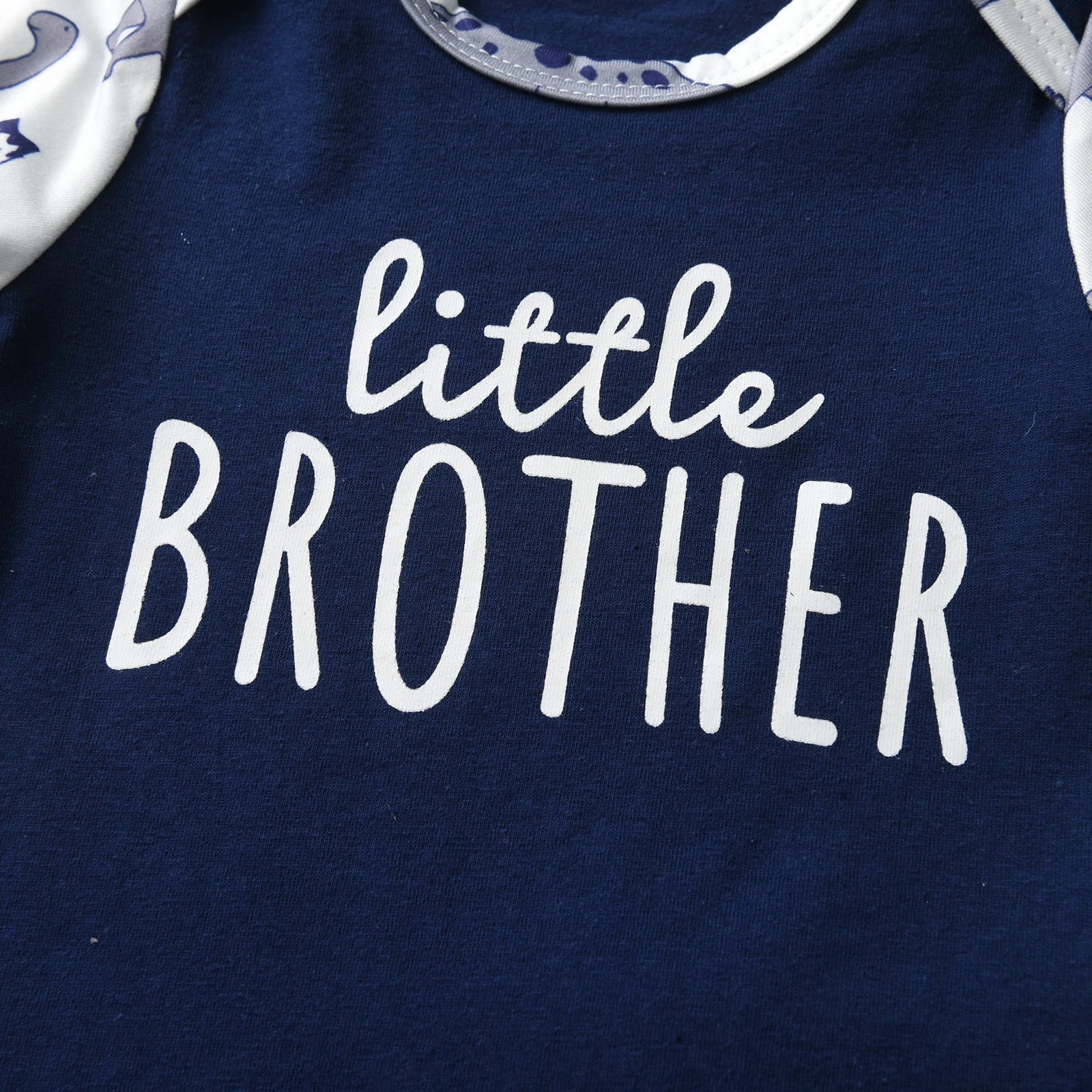 Letter Print Baby Boy Set