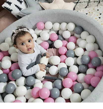 Eco-Friendly Colorful Ball Soft Plastic Pool Ball Funny Baby Kid Swim Pit Toy Thicken Balls Play House Outdoors Tents Kids Toys