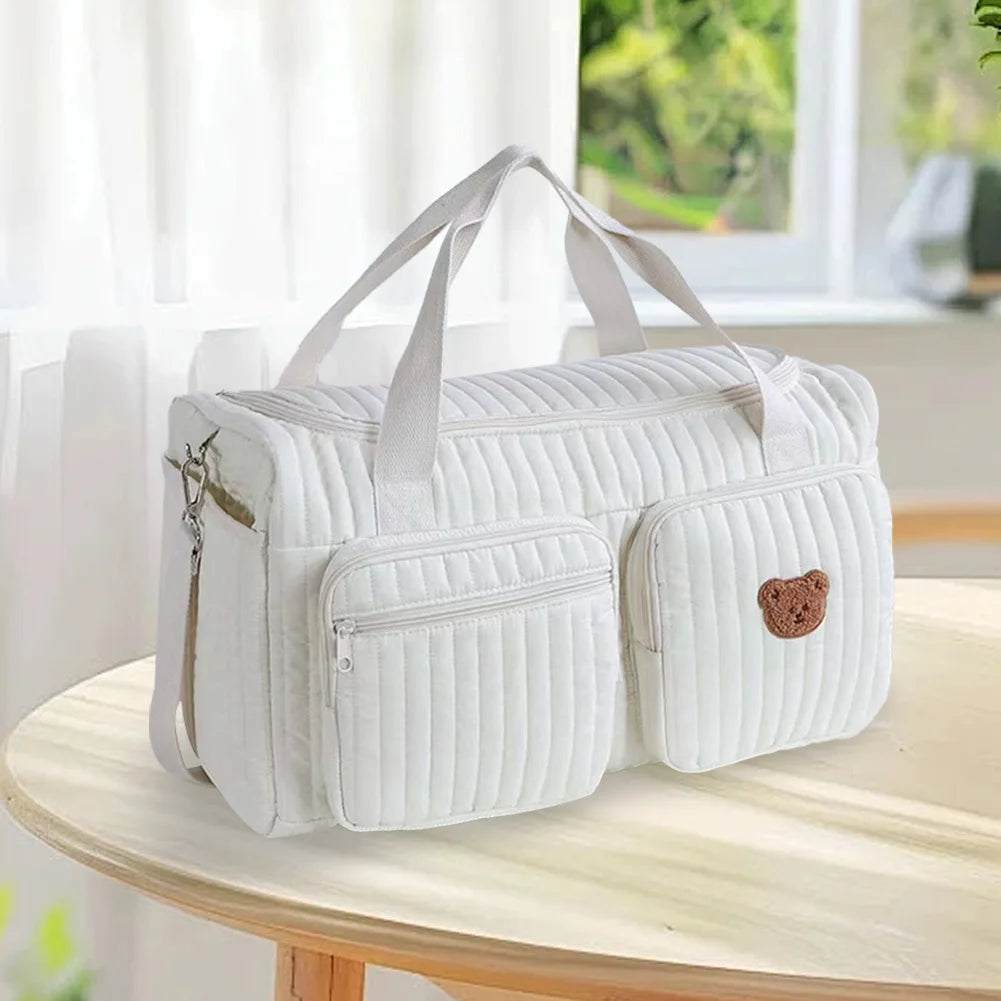 Quilted Baby Weekender Bag
